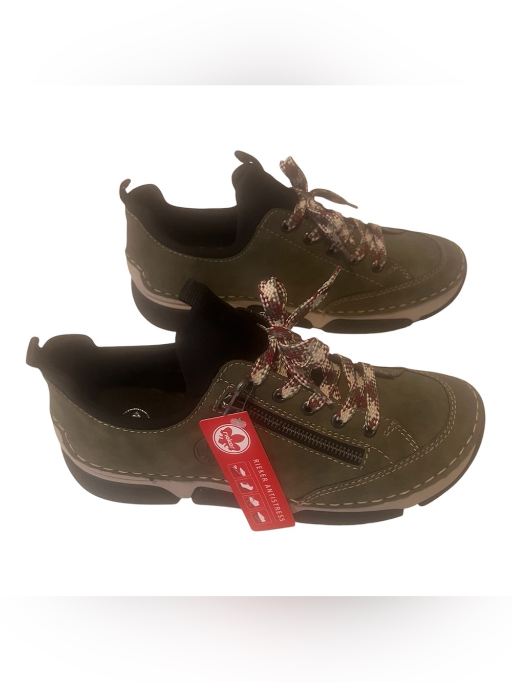 RIEKER Women’s 45973 Angela Sneaker Liane/Black Size 8/40 NWT MSRP $135 No Box - Picture 15 of 16
